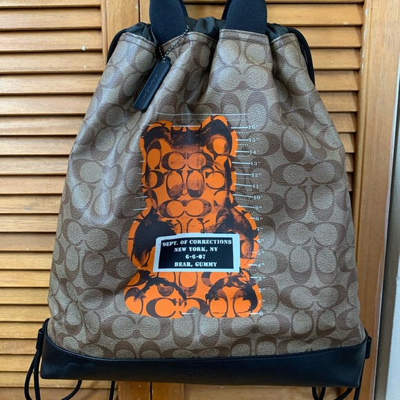 coach gummy bear backpack